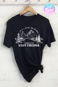 Country Road West Virginia Graphic - Adult & Kids T-Shirts, Sweatshirts & Hoodies apparel design preview 1