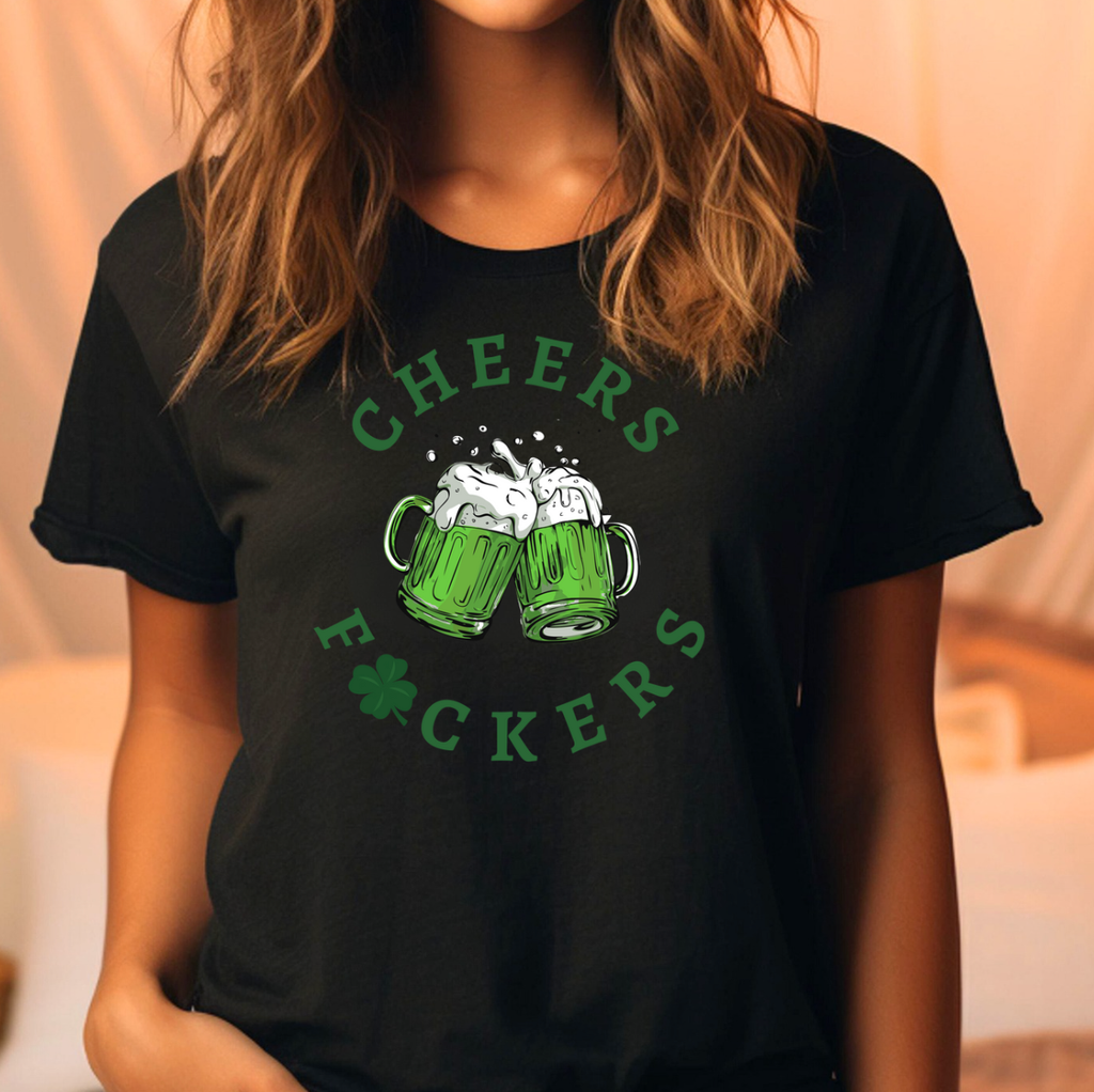 Cheers F*Ckers - Adult & Kids T-Shirts, Sweatshirts & Hoodies apparel design preview 1