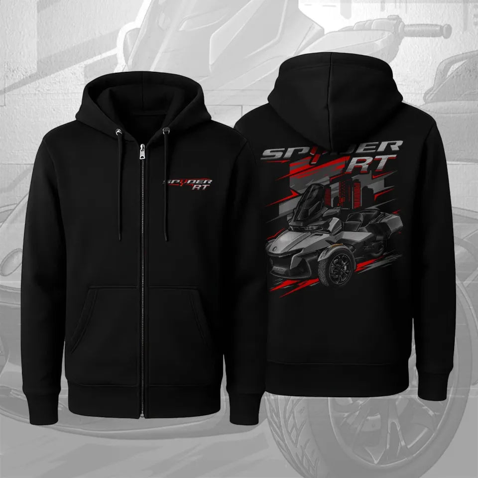 For Can-Am Spyder RT 2020-2026 fans Motorcycle ZIP - Adult & Kids T-Shirts, Sweatshirts & Hoodies apparel design preview 1