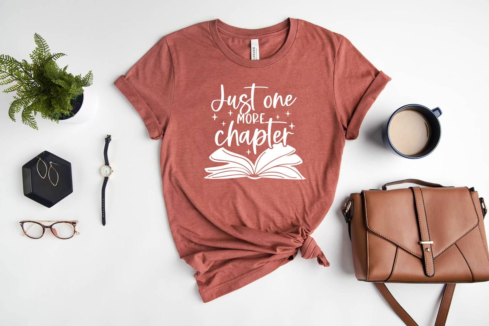 Just One More Chapter - Adult & Kids T-Shirts, Sweatshirts & Hoodies apparel design preview 1