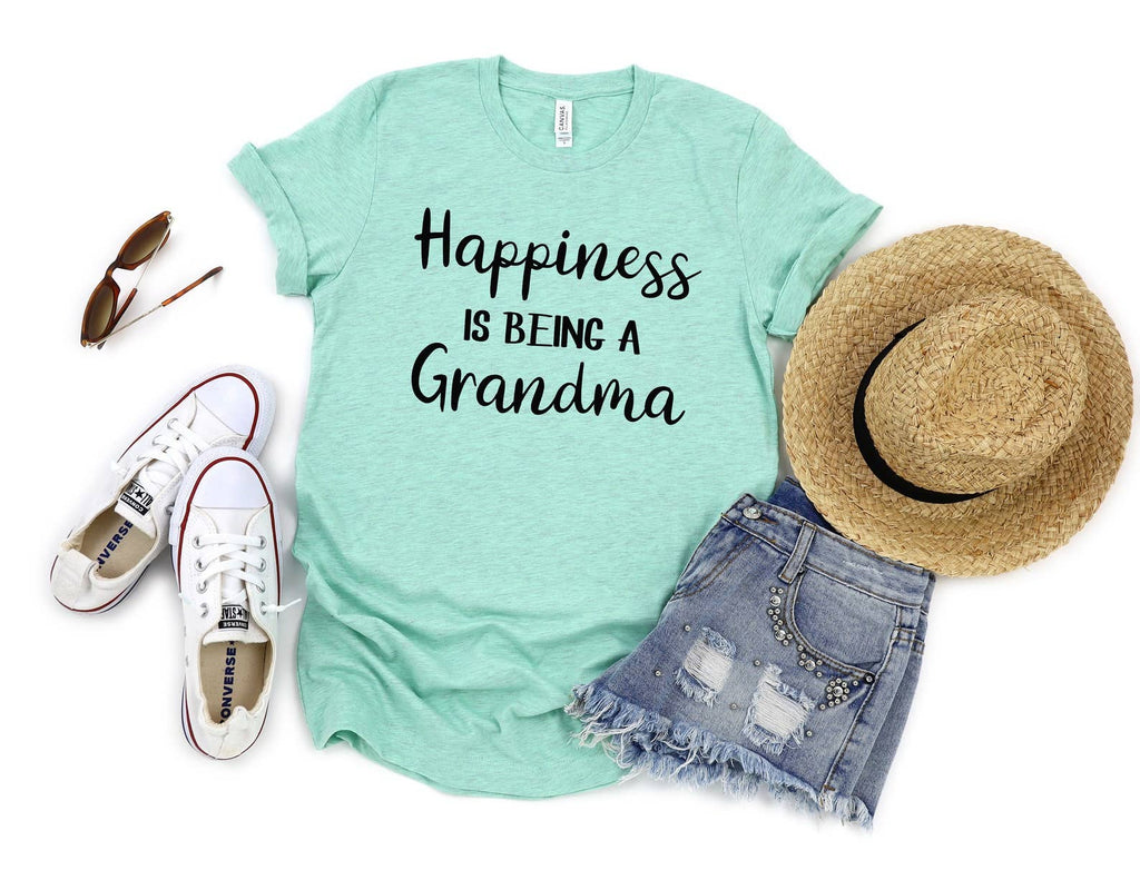 Happiness Is Being A Grandma - Adult & Kids T-Shirts, Sweatshirts & Hoodies apparel design preview 1