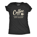 Coffee Makes Me Feel Less Murdery Women's - Adult & Kids T-Shirts, Sweatshirts & Hoodies apparel design preview 1