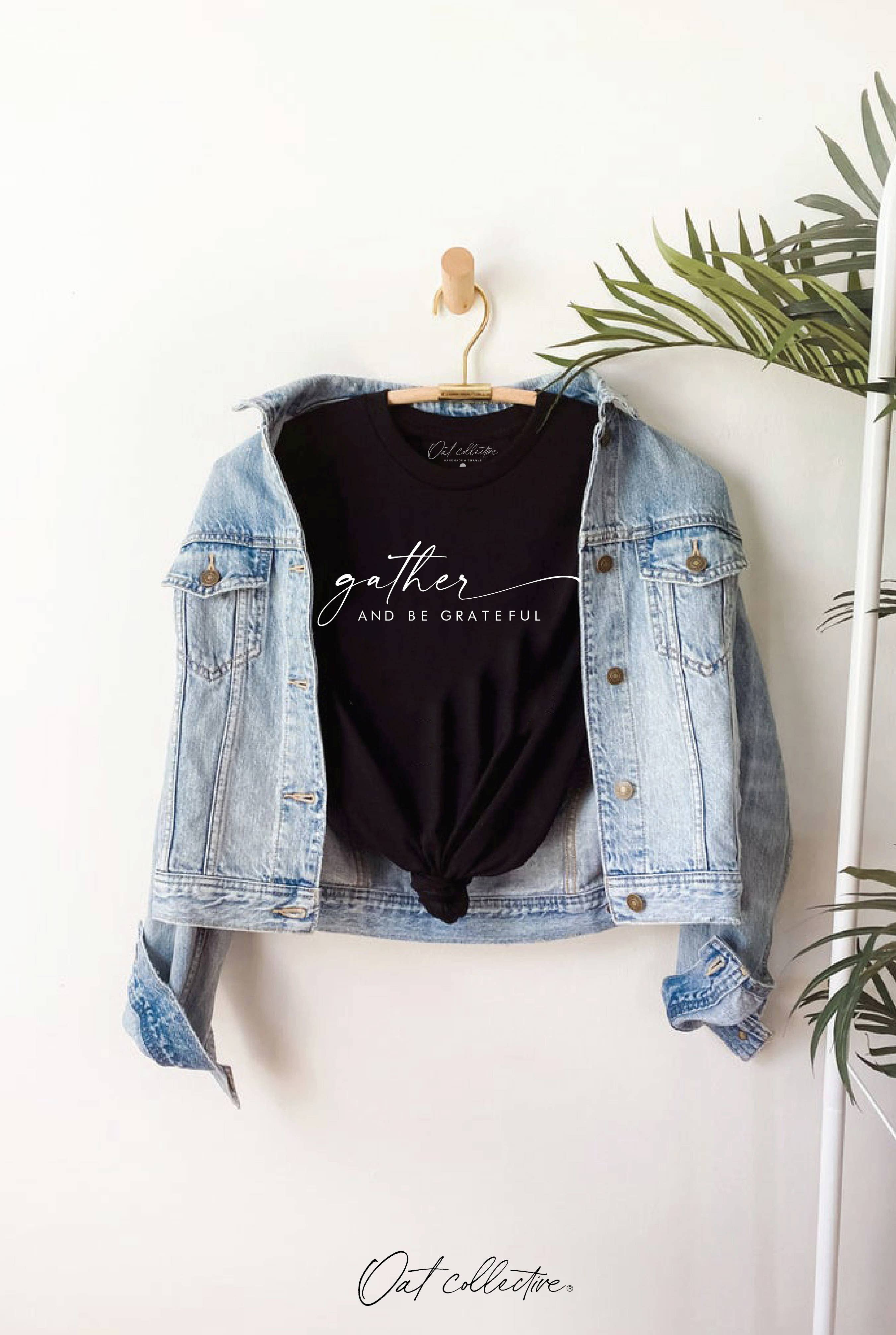 Gather and Be Grateful Graphic - Adult & Kids T-Shirts, Sweatshirts & Hoodies apparel design preview 1