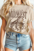 Midwest Rodeo Cowboy Mineral Graphic - Adult & Kids T-Shirts, Sweatshirts & Hoodies apparel design preview 1
