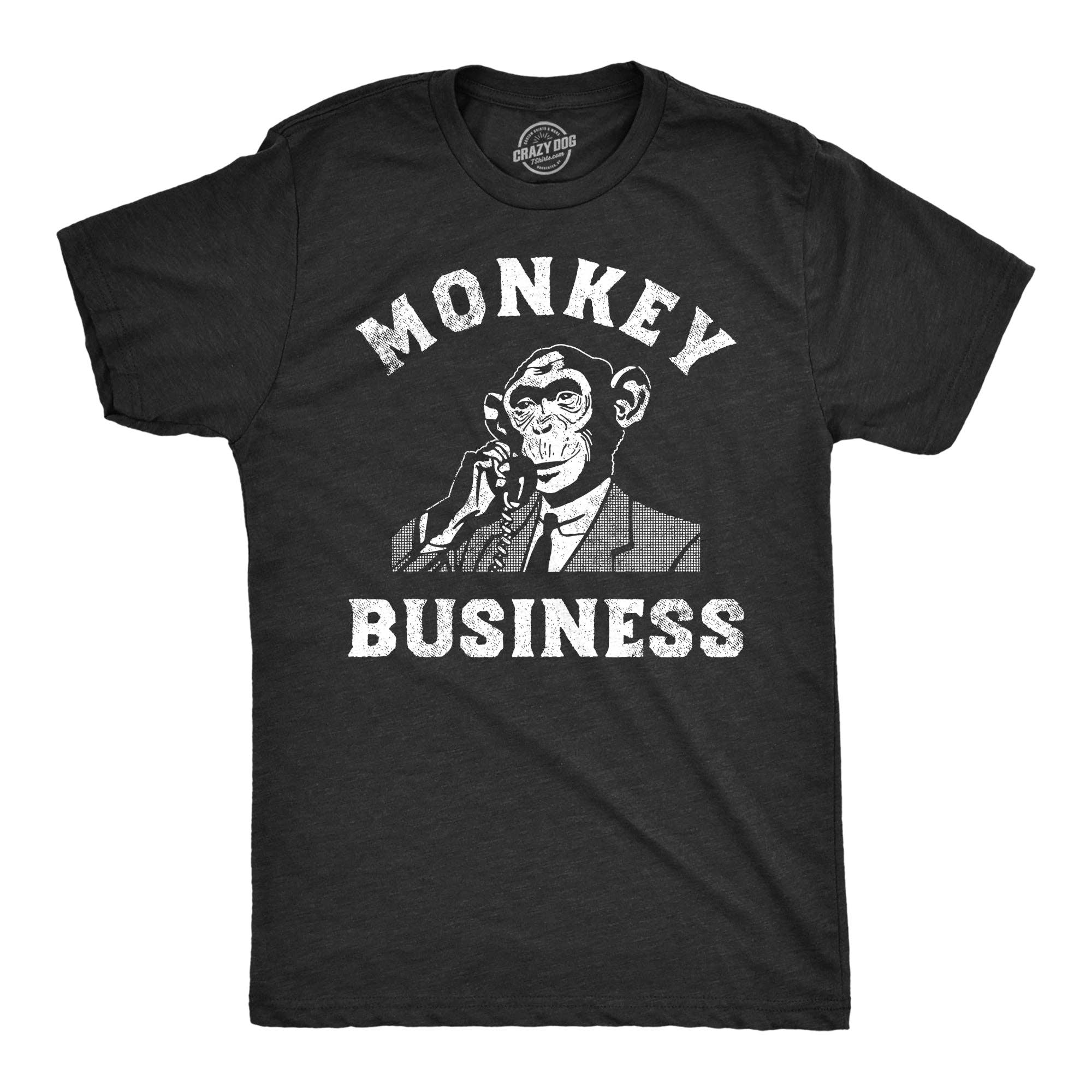 Monkey Business Men's - Adult & Kids T-Shirts, Sweatshirts & Hoodies apparel design preview 1