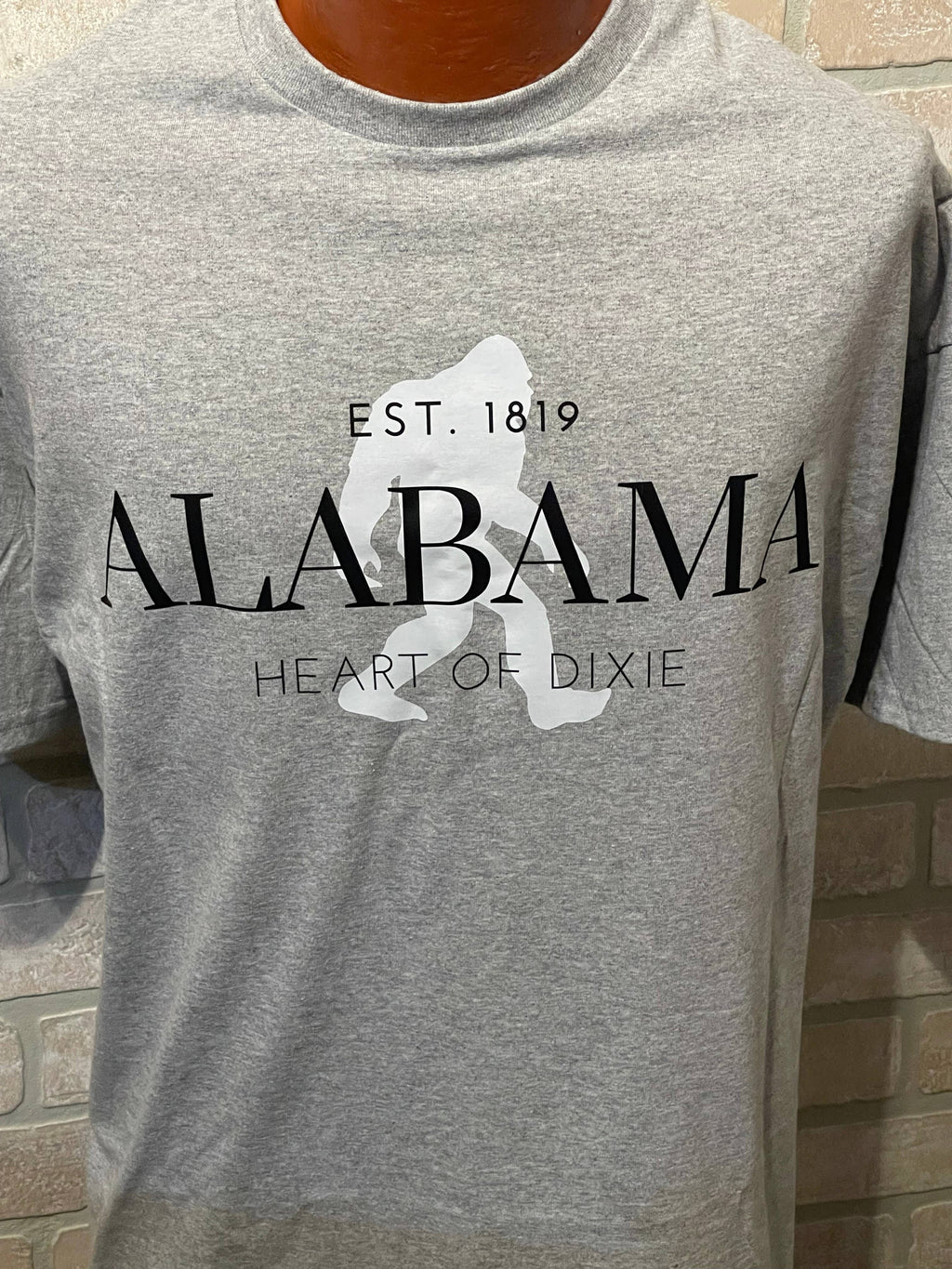 Bigfoot State (Grey) Choose Your - Adult & Kids T-Shirts, Sweatshirts & Hoodies apparel design preview 1