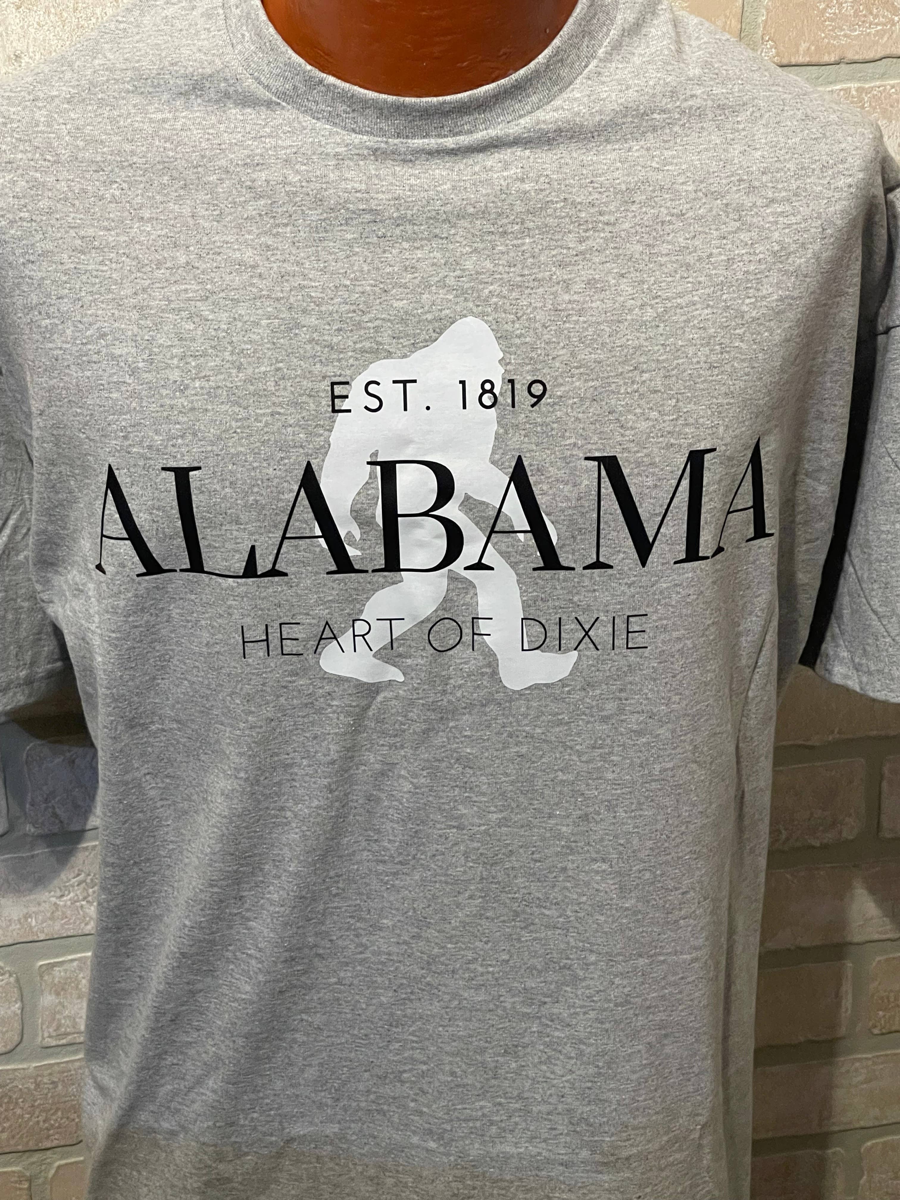 Bigfoot State (Grey) Choose Your - Adult & Kids T-Shirts, Sweatshirts & Hoodies apparel design preview 1
