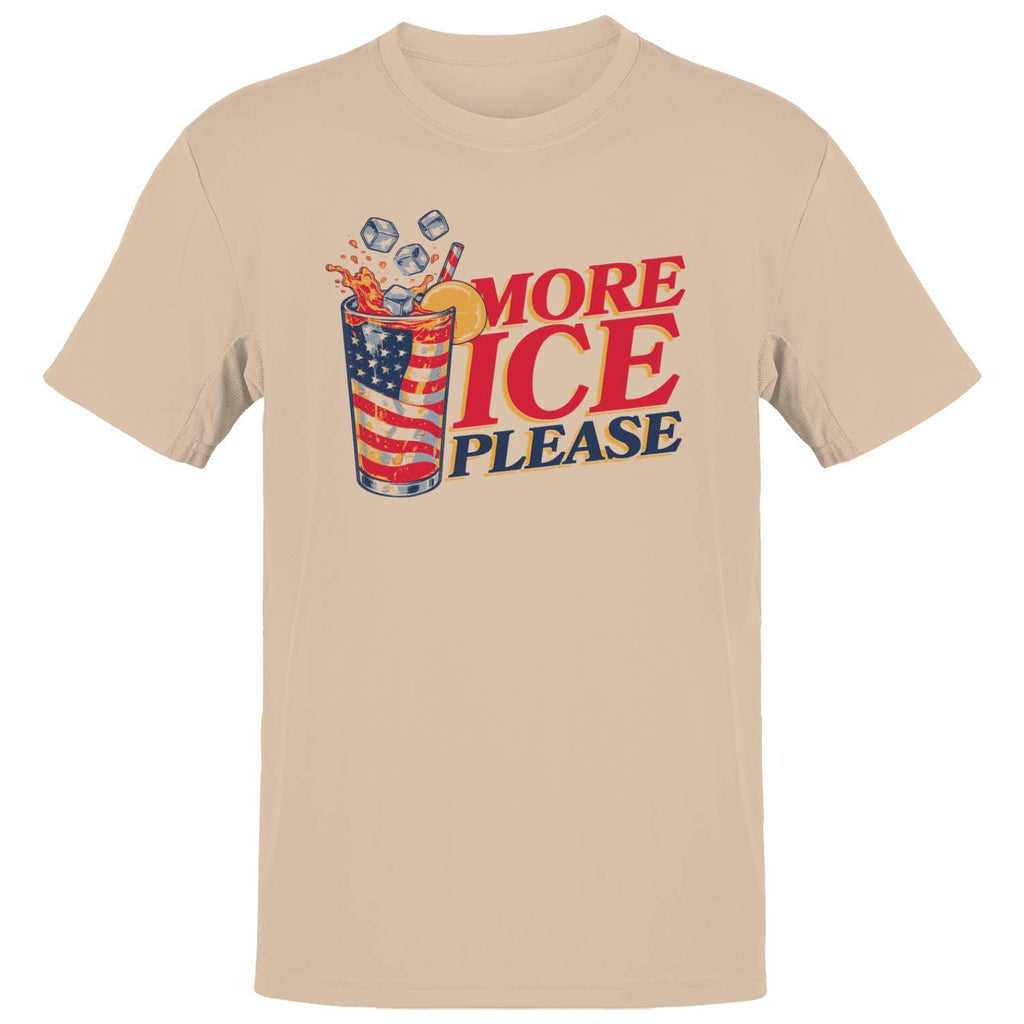 More Ice Please Flag Drink Men's - Adult & Kids T-Shirts, Sweatshirts & Hoodies apparel design preview 1