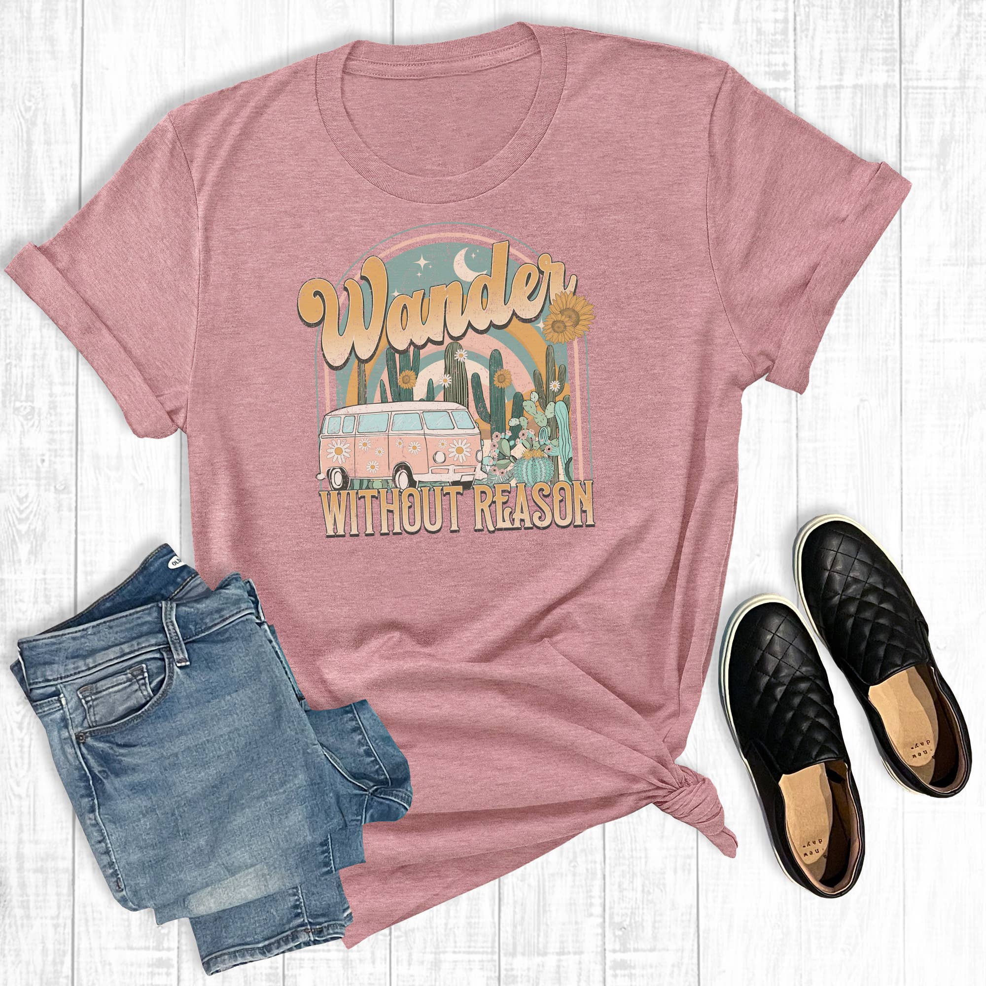 Wander Without Reason - Adult & Kids T-Shirts, Sweatshirts & Hoodies apparel design preview 1