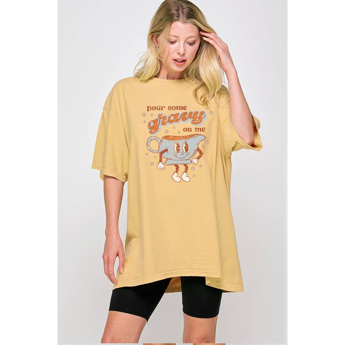 Pour Some Gravy On Me Vintage Graphic - Adult & Kids T-Shirts, Sweatshirts & Hoodies apparel design preview 1