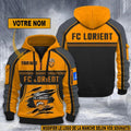 FC Lorient Dynamic New edition with personalized name - Adult & Kids T-Shirts, Sweatshirts & Hoodies apparel design preview 1