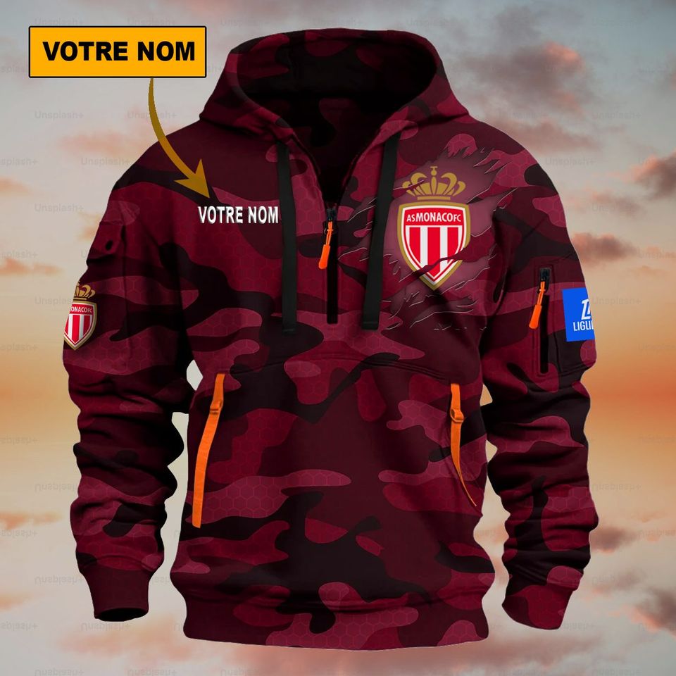 AS Monaco Dynamic Special Edition with personalized - Adult & Kids T-Shirts, Sweatshirts & Hoodies apparel design preview 1