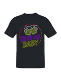 Beer Me Baby Neon Cheers Men's - Adult & Kids T-Shirts, Sweatshirts & Hoodies apparel design preview 1