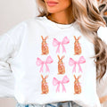 Coquette Bows and Easter Bunnies Graphic - Adult & Kids T-Shirts, Sweatshirts & Hoodies apparel design preview 1