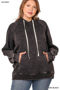 SI-26841 Plus Acid Wash Fleece with Pockets - Adult & Kids T-Shirts, Sweatshirts & Hoodies apparel design preview 1