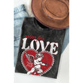 Cupid Aim For Love Mineral Wash - Adult & Kids T-Shirts, Sweatshirts & Hoodies apparel design preview 1