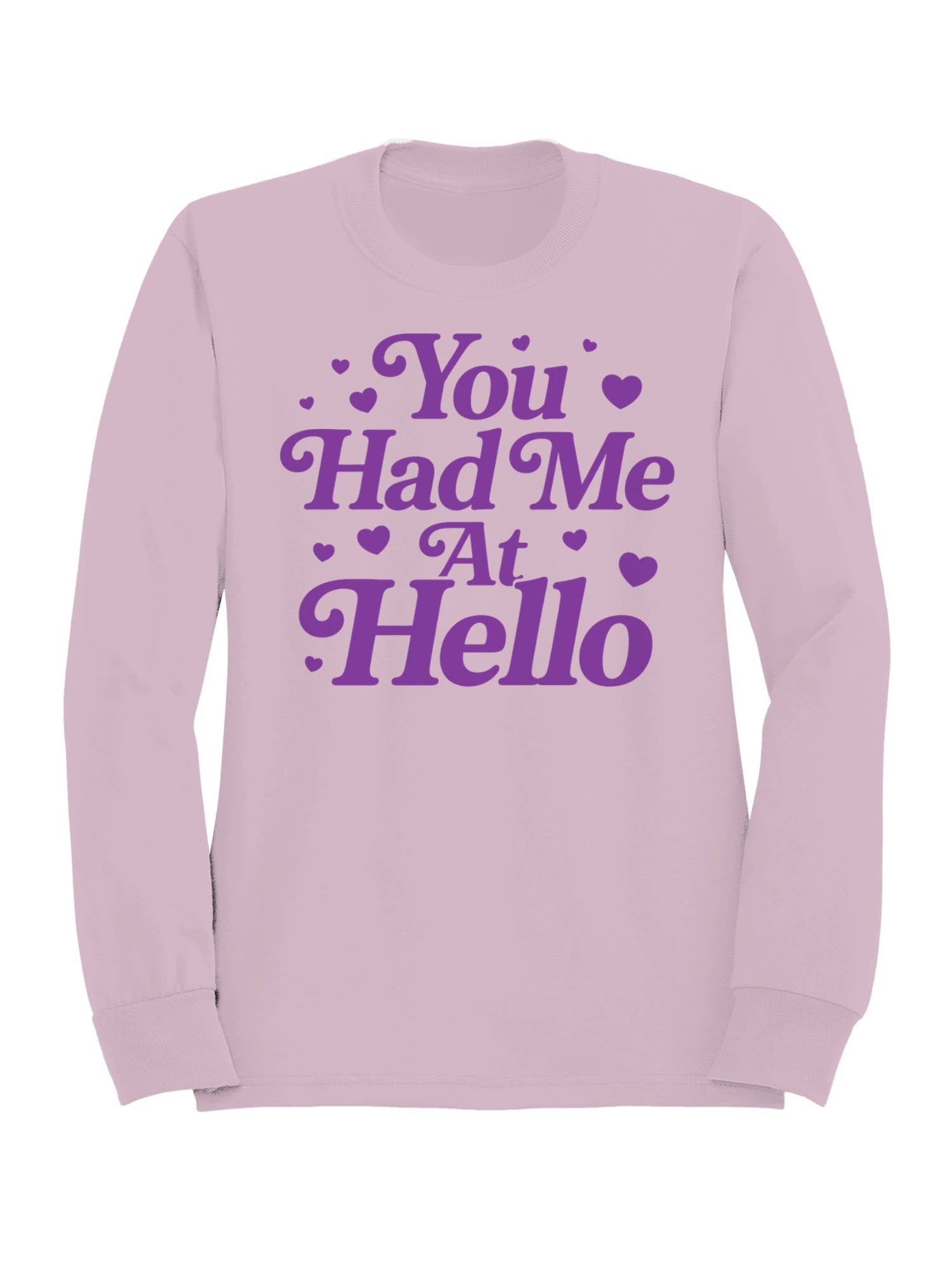 Romantic Purple Love Design Women's - Adult & Kids T-Shirts, Sweatshirts & Hoodies apparel design preview 1