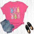 Colorful Easter Bunnies Graphic - Adult & Kids T-Shirts, Sweatshirts & Hoodies apparel design preview 1