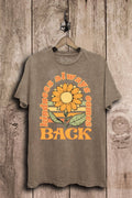 Happiness Always Comes Back Graphic Top - Adult & Kids T-Shirts, Sweatshirts & Hoodies apparel design preview 1