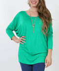 SI-6187 Plus Size Dolman Tunic - Adult & Kids T-Shirts, Sweatshirts & Hoodies apparel design preview 1