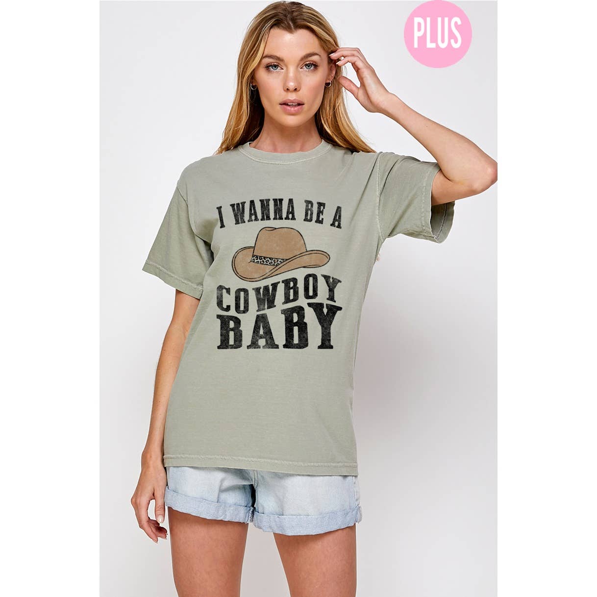 I Wanna Be A Cowboy Baby Graphic Plus - Adult & Kids T-Shirts, Sweatshirts & Hoodies apparel design preview 1