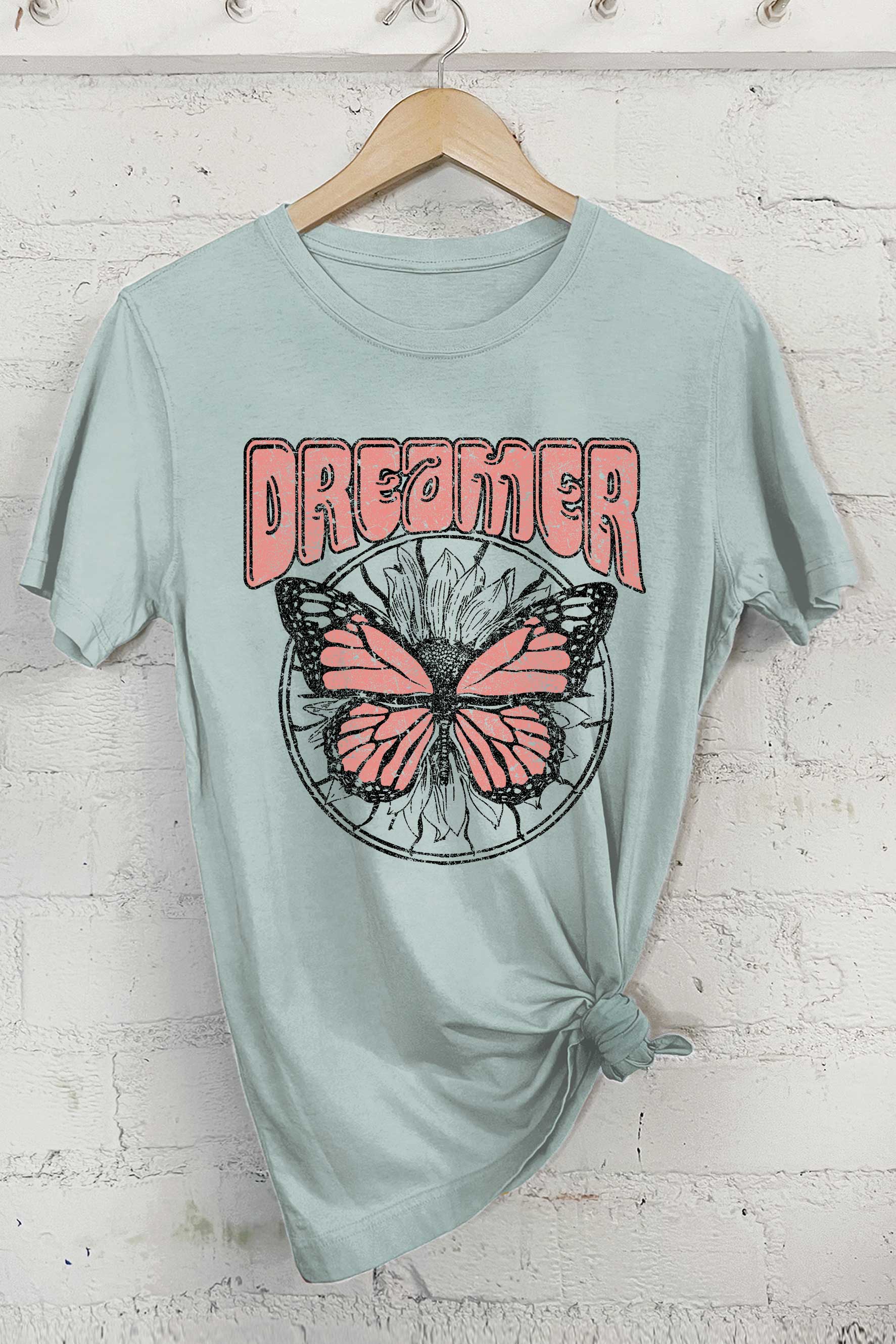 Dreamer Butterfly Graphic - Adult & Kids T-Shirts, Sweatshirts & Hoodies apparel design preview 1