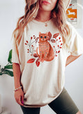 Scandinavian Folk Cat - Adult & Kids T-Shirts, Sweatshirts & Hoodies apparel design preview 1