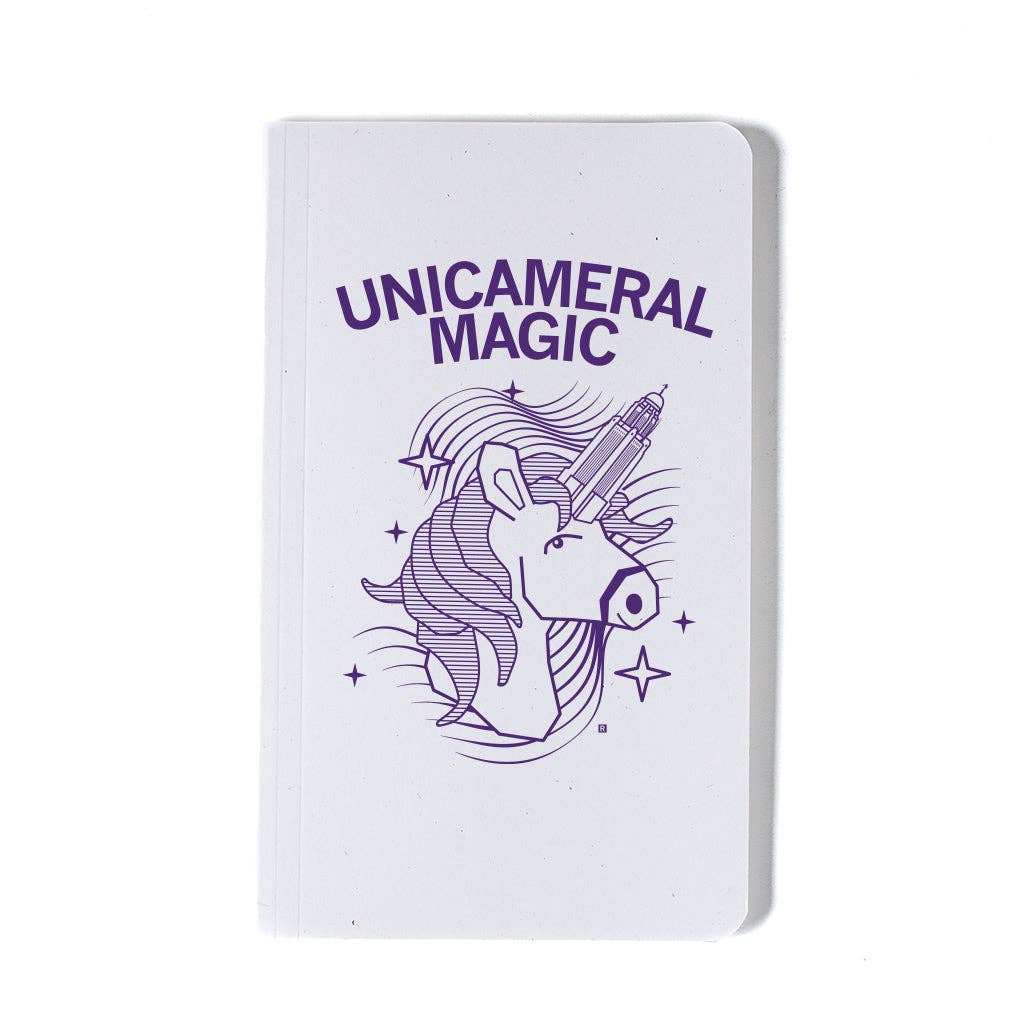 Unicameral Magic Notebook - Adult & Kids T-Shirts, Sweatshirts & Hoodies apparel design preview 1