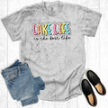 Summer Vacation Lake Life Is the Best Comfort Colors - Adult & Kids T-Shirts, Sweatshirts & Hoodies apparel design preview 1