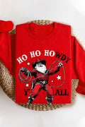 Ho Howdy Y All Holiday- - Adult & Kids T-Shirts, Sweatshirts & Hoodies apparel design preview 1