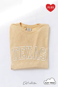 Texas Outline Puff Plus Mineral Graphic Top - Adult & Kids T-Shirts, Sweatshirts & Hoodies apparel design preview 1