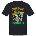 Cinco De Drinko Skeleton Art Men's - Adult & Kids T-Shirts, Sweatshirts & Hoodies apparel design preview 1