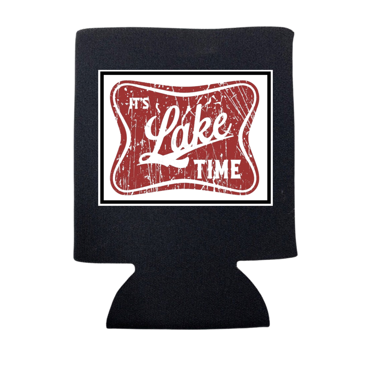 It's Lake Time Can Cooler - Adult & Kids T-Shirts, Sweatshirts & Hoodies apparel design preview 1