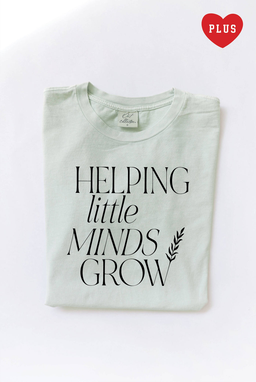 Helping Little Minds Grow Plus Mineral Graphic Top - Adult & Kids T-Shirts, Sweatshirts & Hoodies apparel design preview 1
