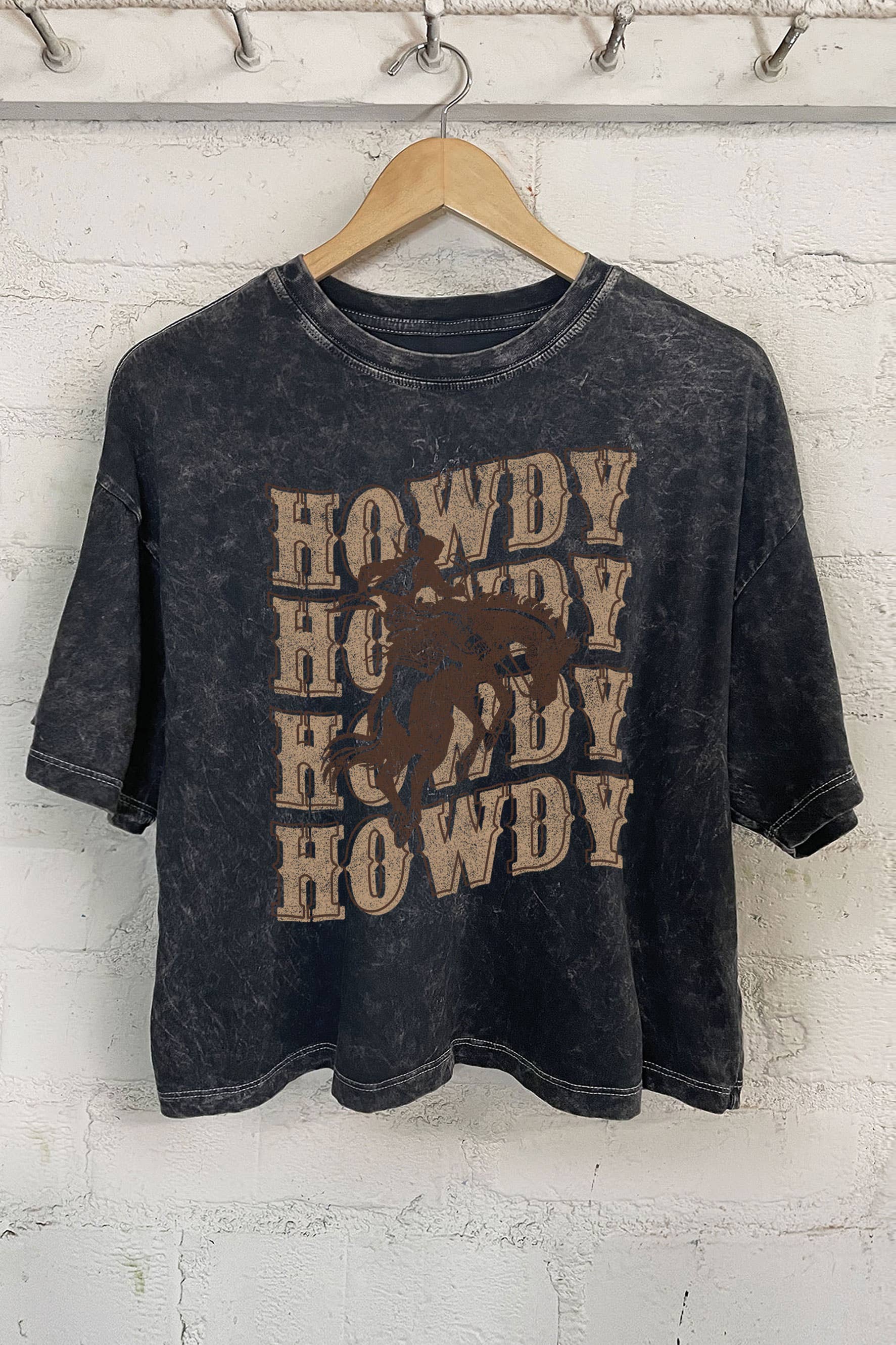Howdy Cowboy - Adult & Kids T-Shirts, Sweatshirts & Hoodies apparel design preview 1