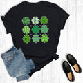 St. Patrick's Day Shamrocks Graphic - Adult & Kids T-Shirts, Sweatshirts & Hoodies apparel design preview 1