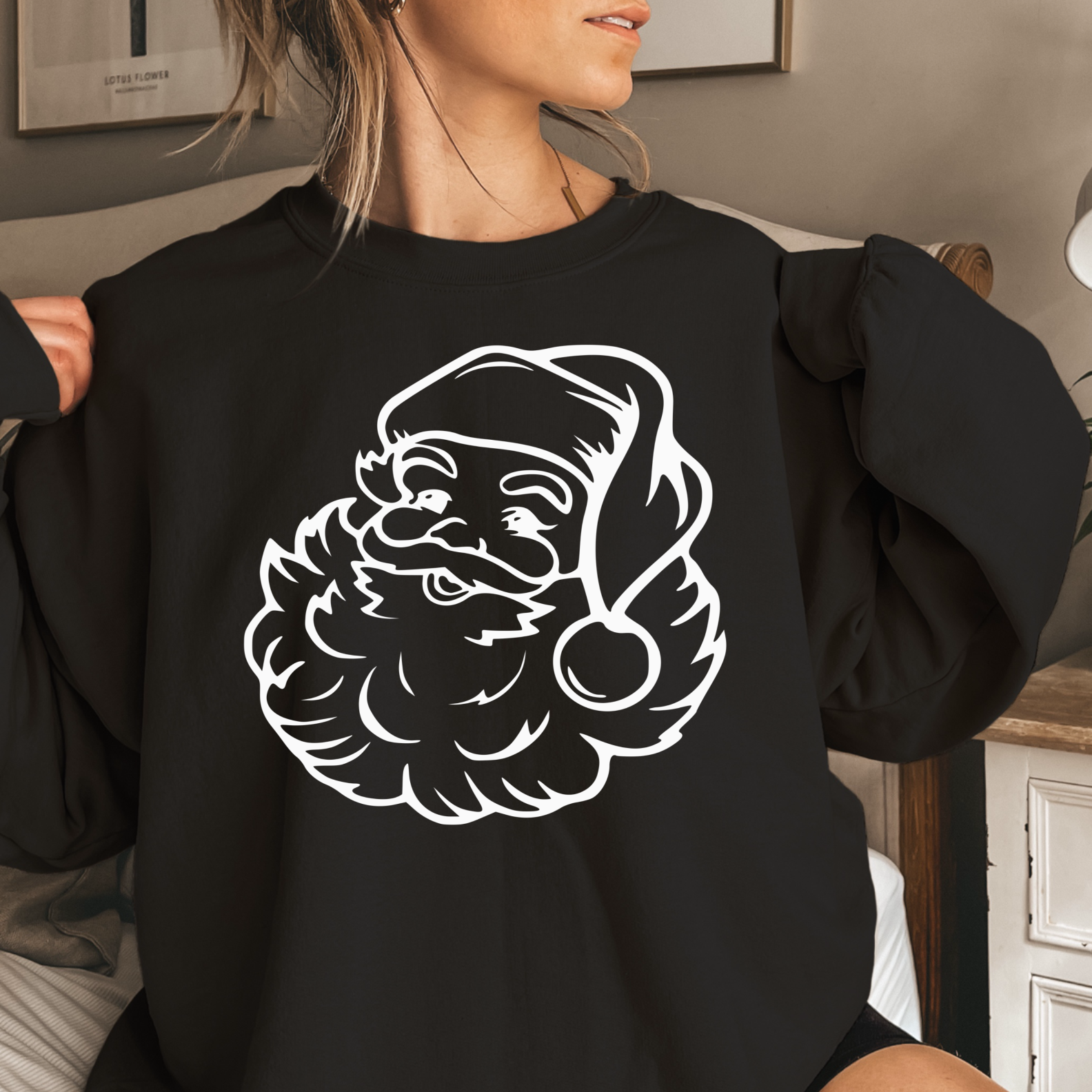 Vintage Santa Christmas 2025 Graphic Women'S - Adult & Kids T-Shirts, Sweatshirts & Hoodies apparel design preview 1
