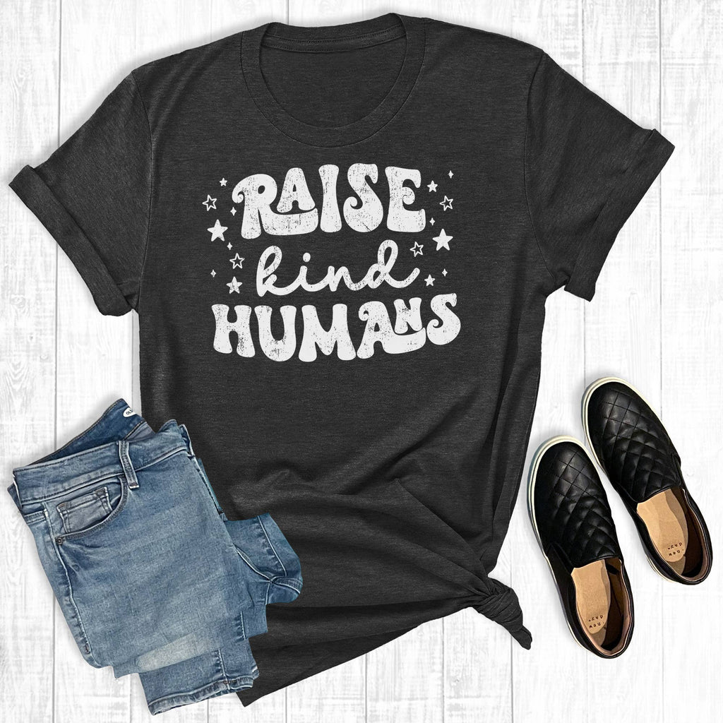 Raise Kind Humans - Adult & Kids T-Shirts, Sweatshirts & Hoodies apparel design preview 1
