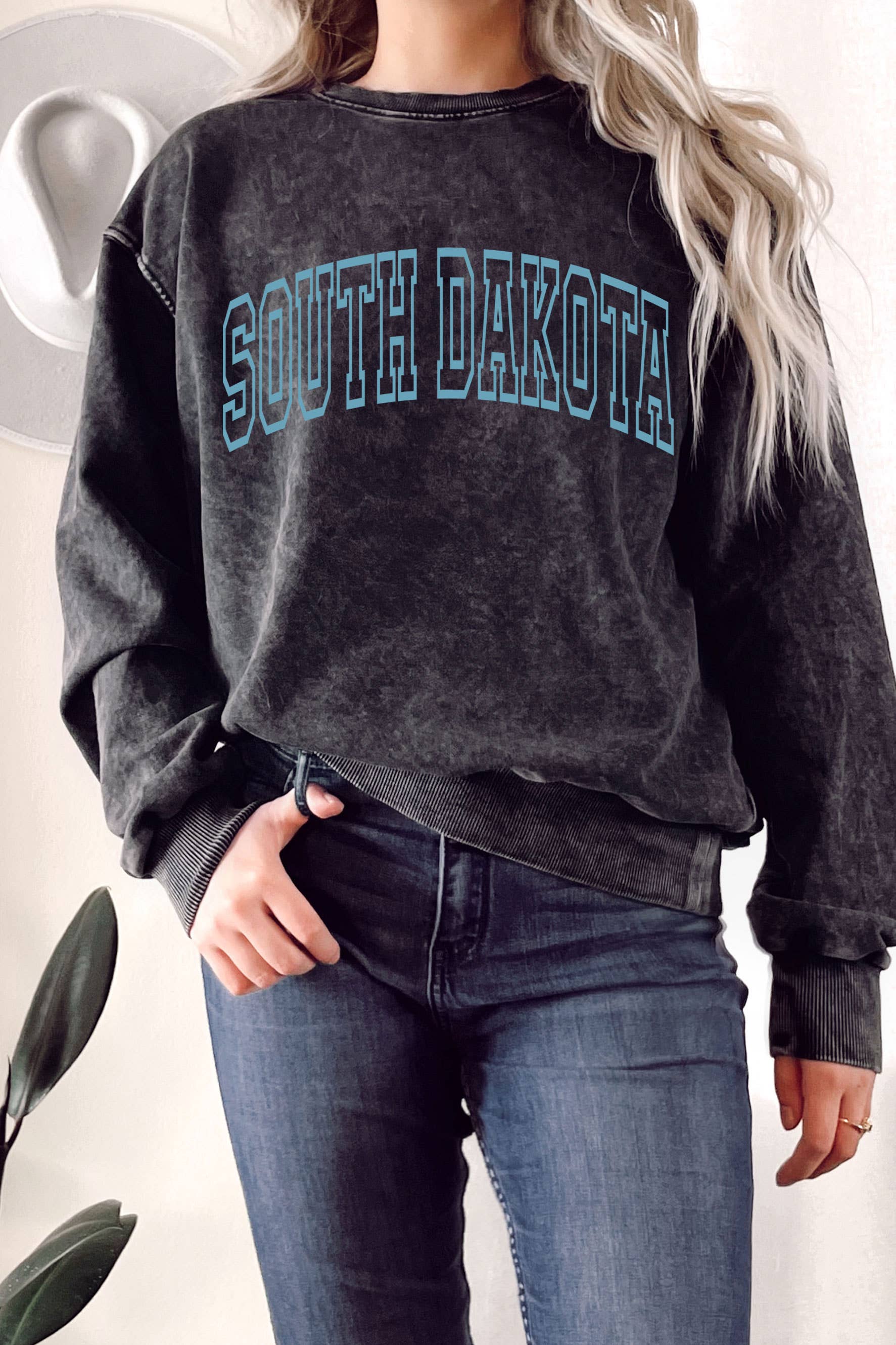 South Dakota Mineral Graphix Terry - Adult & Kids T-Shirts, Sweatshirts & Hoodies apparel design preview 1