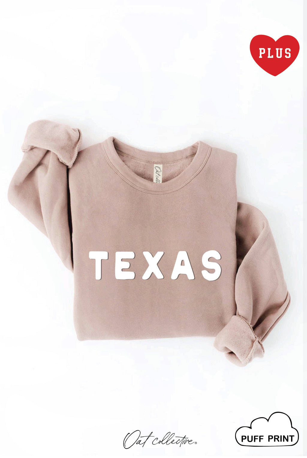 Texas Puff Plus Graphic - Adult & Kids T-Shirts, Sweatshirts & Hoodies apparel design preview 1