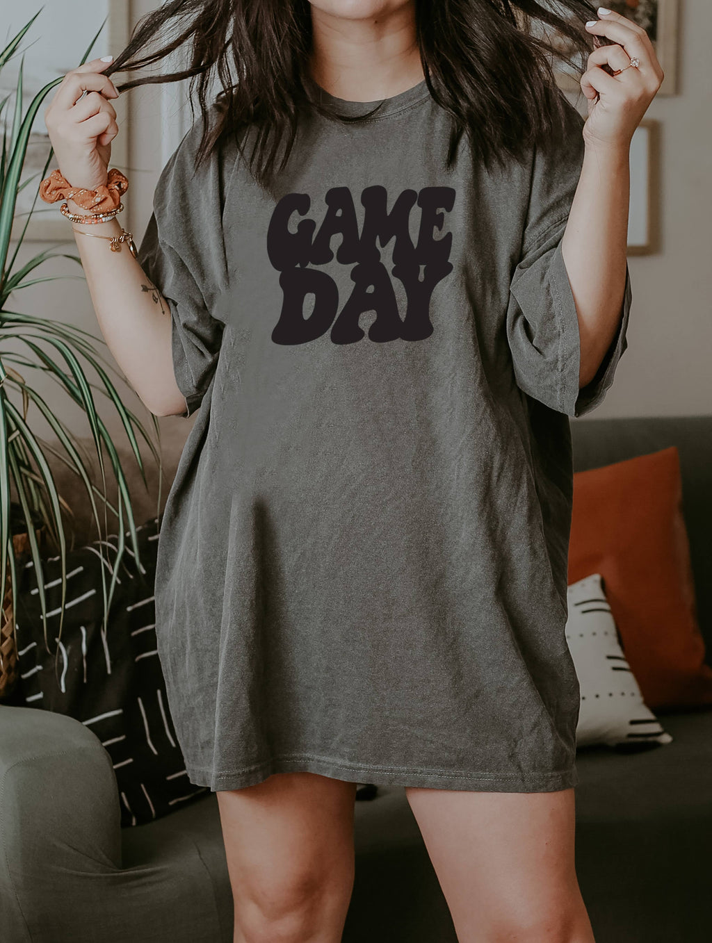 Game Day Football - Adult & Kids T-Shirts, Sweatshirts & Hoodies apparel design preview 1