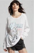301688 530 David Bowie Zebra Ls - Adult & Kids T-Shirts, Sweatshirts & Hoodies apparel design preview 1