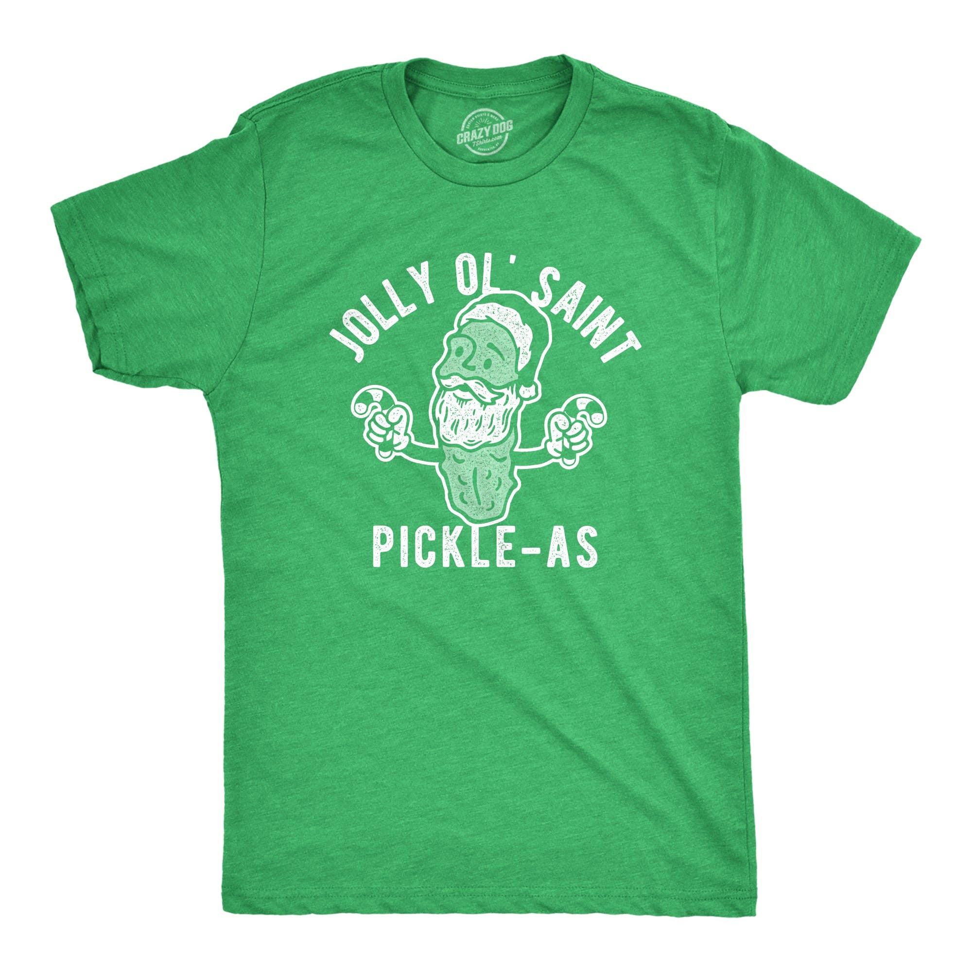 Jolly Ol Saint Pickle-As Men's - Adult & Kids T-Shirts, Sweatshirts & Hoodies apparel design preview 1