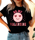 Be My Valentine Valentine's Day Cute Smile Gift - Adult & Kids T-Shirts, Sweatshirts & Hoodies apparel design preview 1