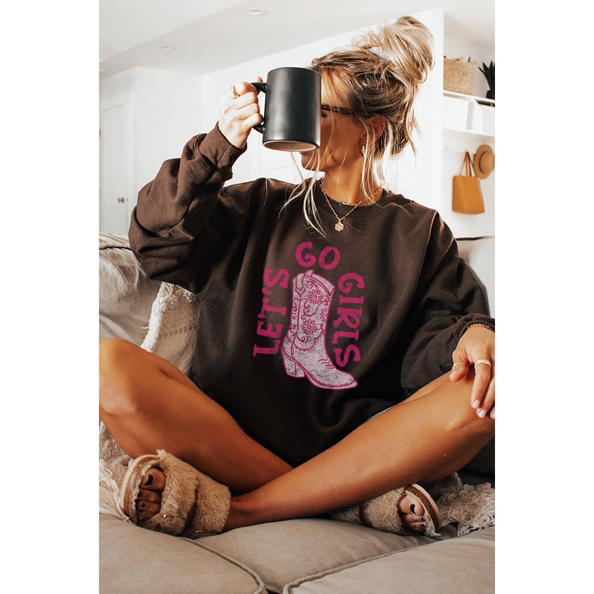 Cowgirl Era Vintage Graphic - Adult & Kids T-Shirts, Sweatshirts & Hoodies apparel design preview 1