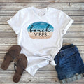 Beach Vibes Summer Sizes XS-2X - Adult & Kids T-Shirts, Sweatshirts & Hoodies apparel design preview 1