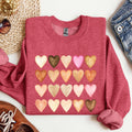 Skin Tone Hearts, Multicultural, Valentine's Day - Adult & Kids T-Shirts, Sweatshirts & Hoodies apparel design preview 1
