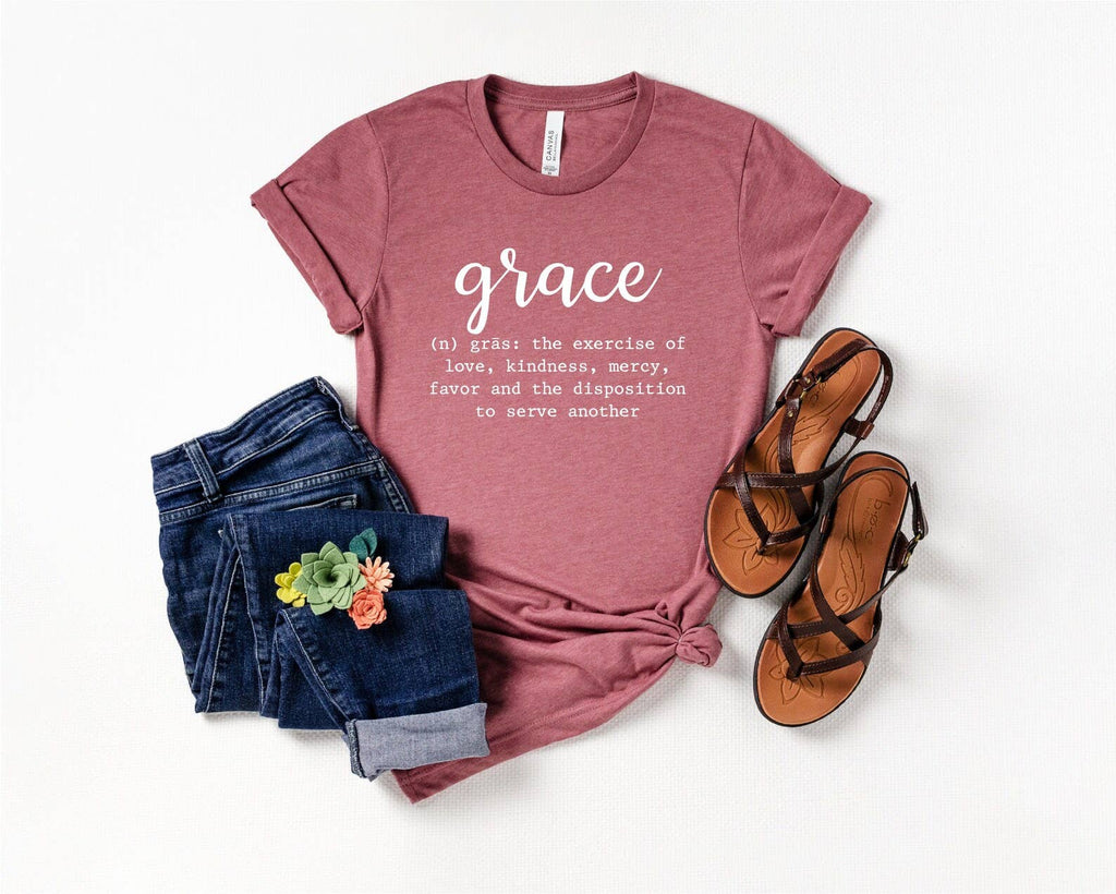 Grace Definition - Adult & Kids T-Shirts, Sweatshirts & Hoodies apparel design preview 1