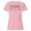 Jesus Loves You Women's - Adult & Kids T-Shirts, Sweatshirts & Hoodies apparel design preview 1