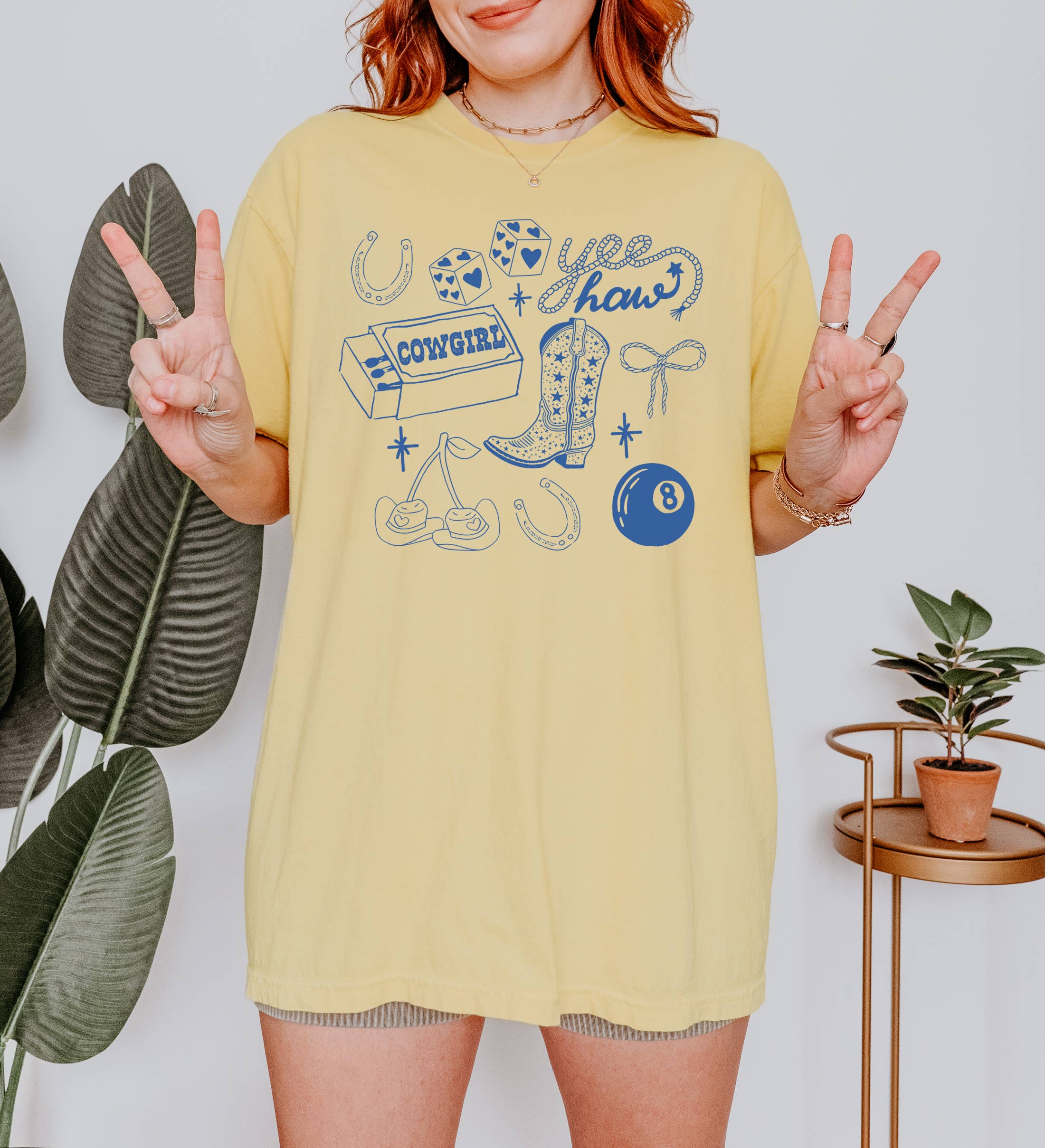 Cowgirl Summer, Western Dice, Graphic - Adult & Kids T-Shirts, Sweatshirts & Hoodies apparel design preview 1